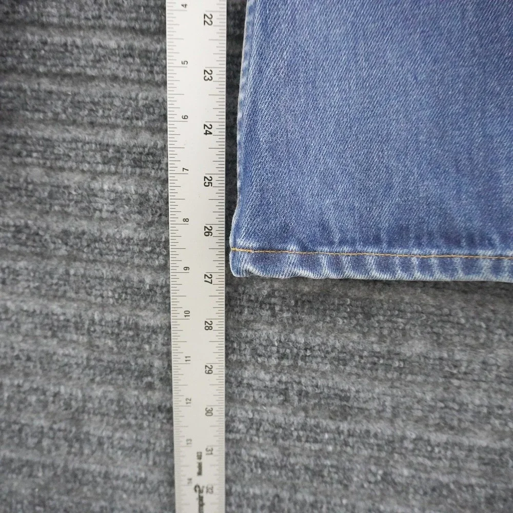 Vintage 70s Levis Orange Tab Bell Bottom Jeans 28x27 Blue Flare Talon 42 Zip